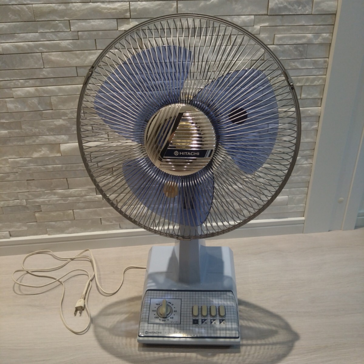 日立 扇風機 D-680 1968年 昭和43年 動作確認済 日立 扇風機 D-680