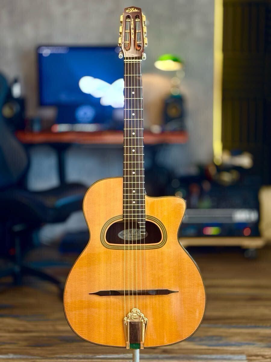 Yahoo!オークション - Aria MM-10/D 中古美品 マカフェリギター アラン