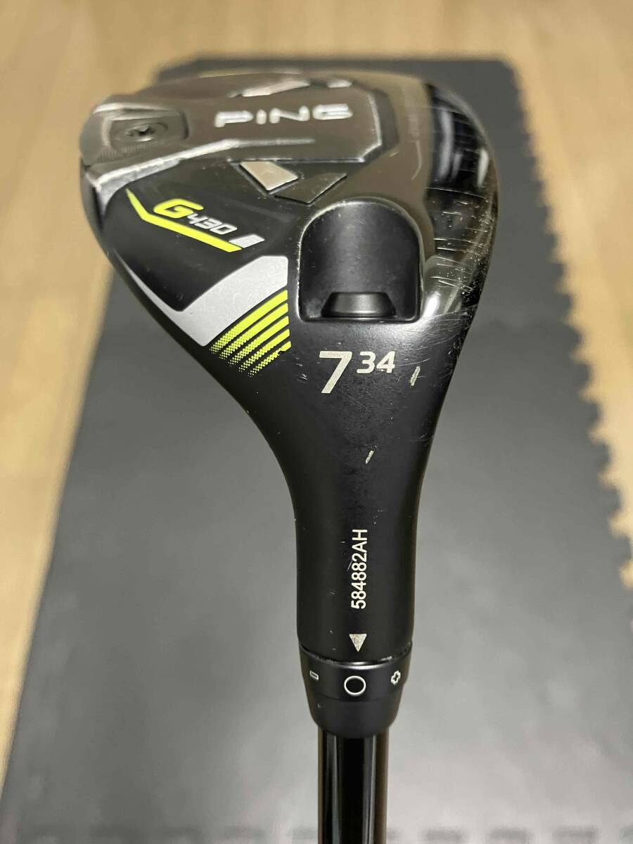 PING G430 7番ユーティリティ USED 純正シャフトS U7 34度｜Yahoo