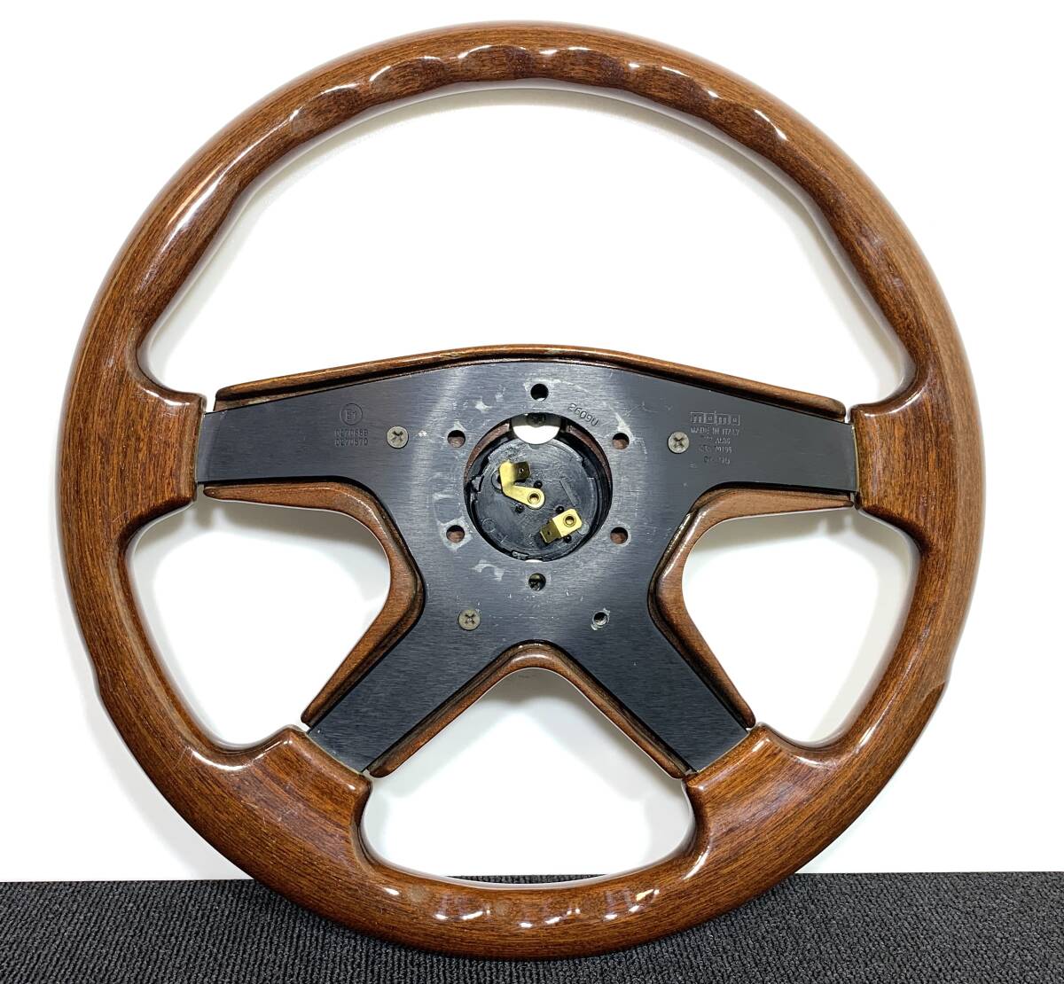 MOMO モモ ETRA エトラ ステアリング 35パイ 1995年製 ウッドパッド