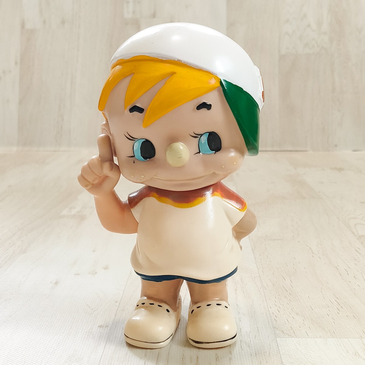 Yahoo!オークション - 日清食品 ちびっこ 坊や ソフビ 人形 当時物 企