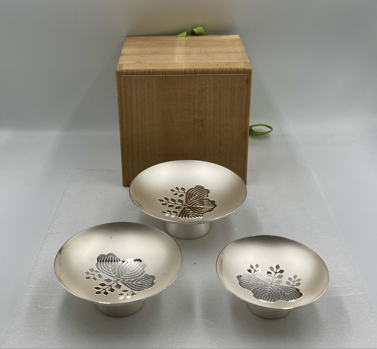 中) 銀盃 銀杯 約133g 純銀1000刻印 銀杯 純銀 シルバー silver1000