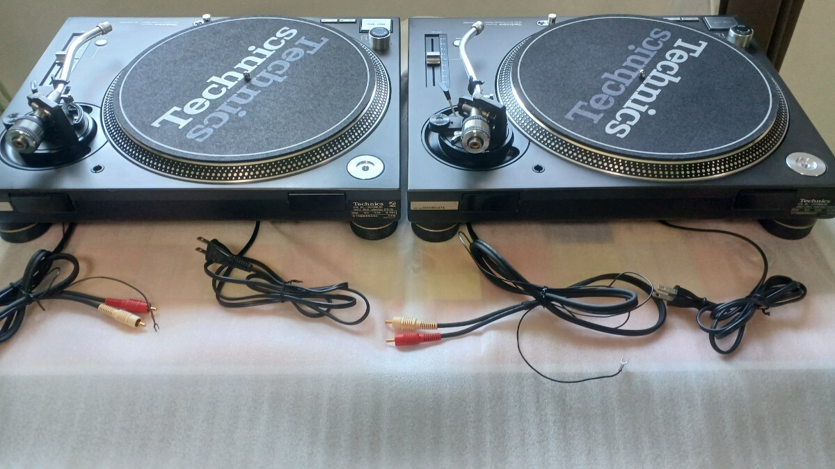 Technics SL-1200MK3D ×2台 DJミキサー・収納ケース付き Technics SL