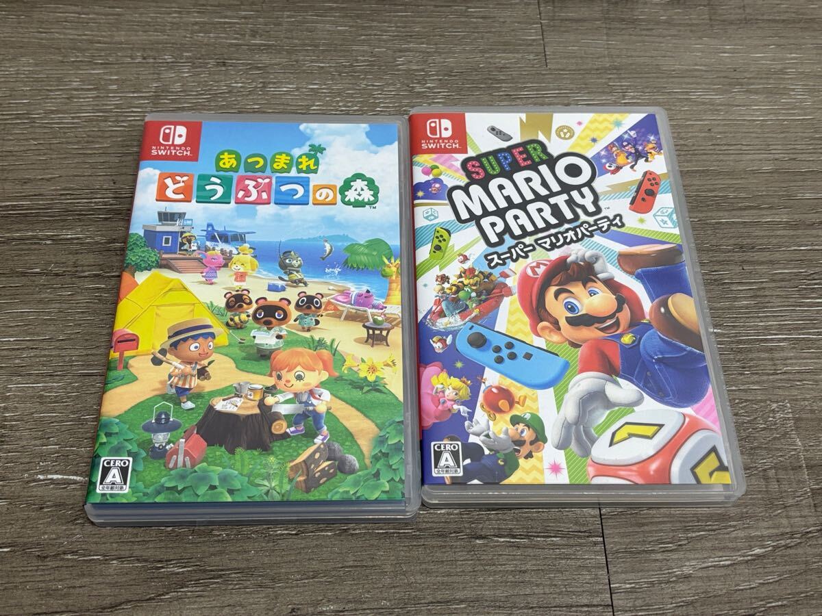 あつまれ どうぶつの森 + スポーツ + マリオ Switchソフトまとめ