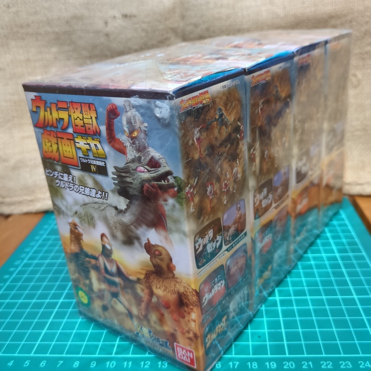 シークレット入】ウルトラ怪獣戯画ギガ ウルトラ兄弟激闘史IV 4種