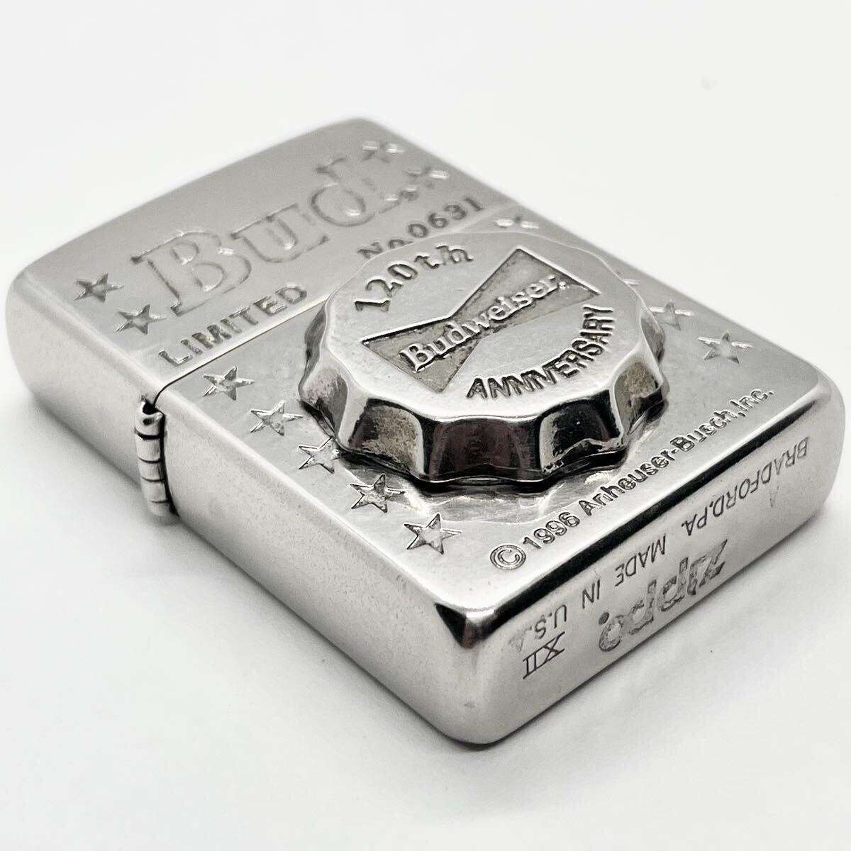 新品未使用 ZIPPO バドワイザー120周年限定品 【公式通販】