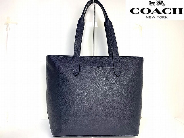 新品同様 送料無料 コーチ メンズ COACH レザー サリバン トートバッグ