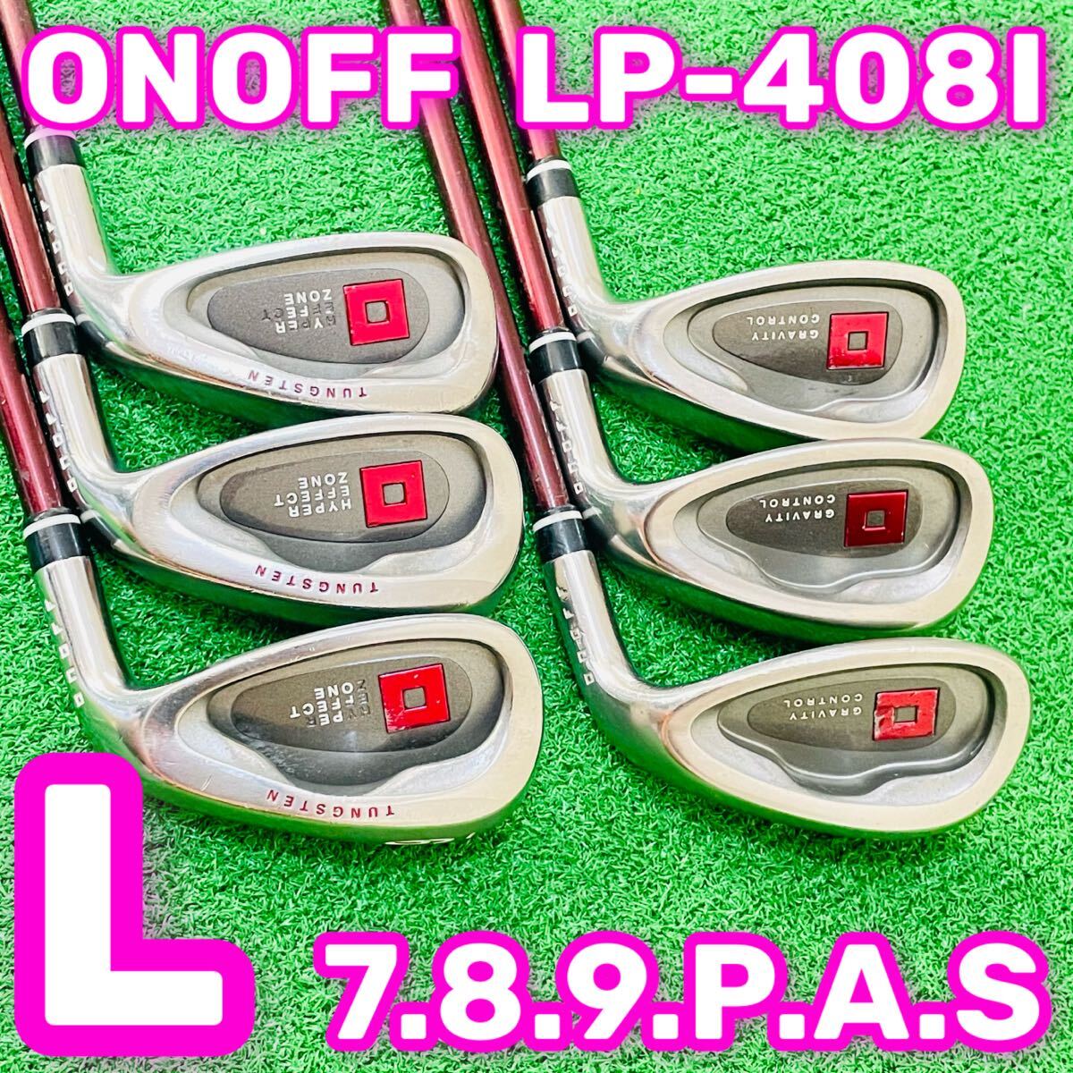 8862 ONOFF LP-408I オノフ レディース 6本セット フレックスL 右利き