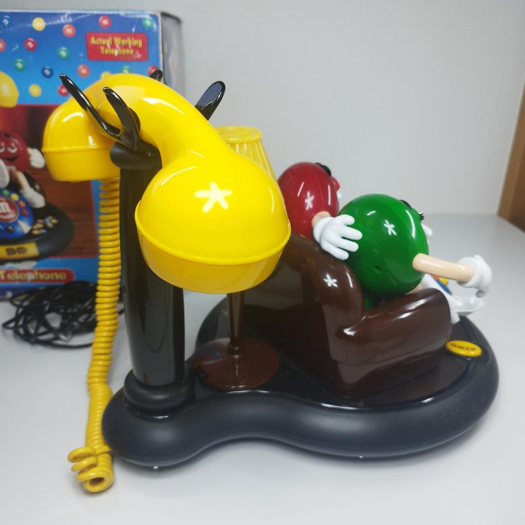 M&M's エムアンドエムズ 電話機 アンティーク インテリア 美品 IZ87