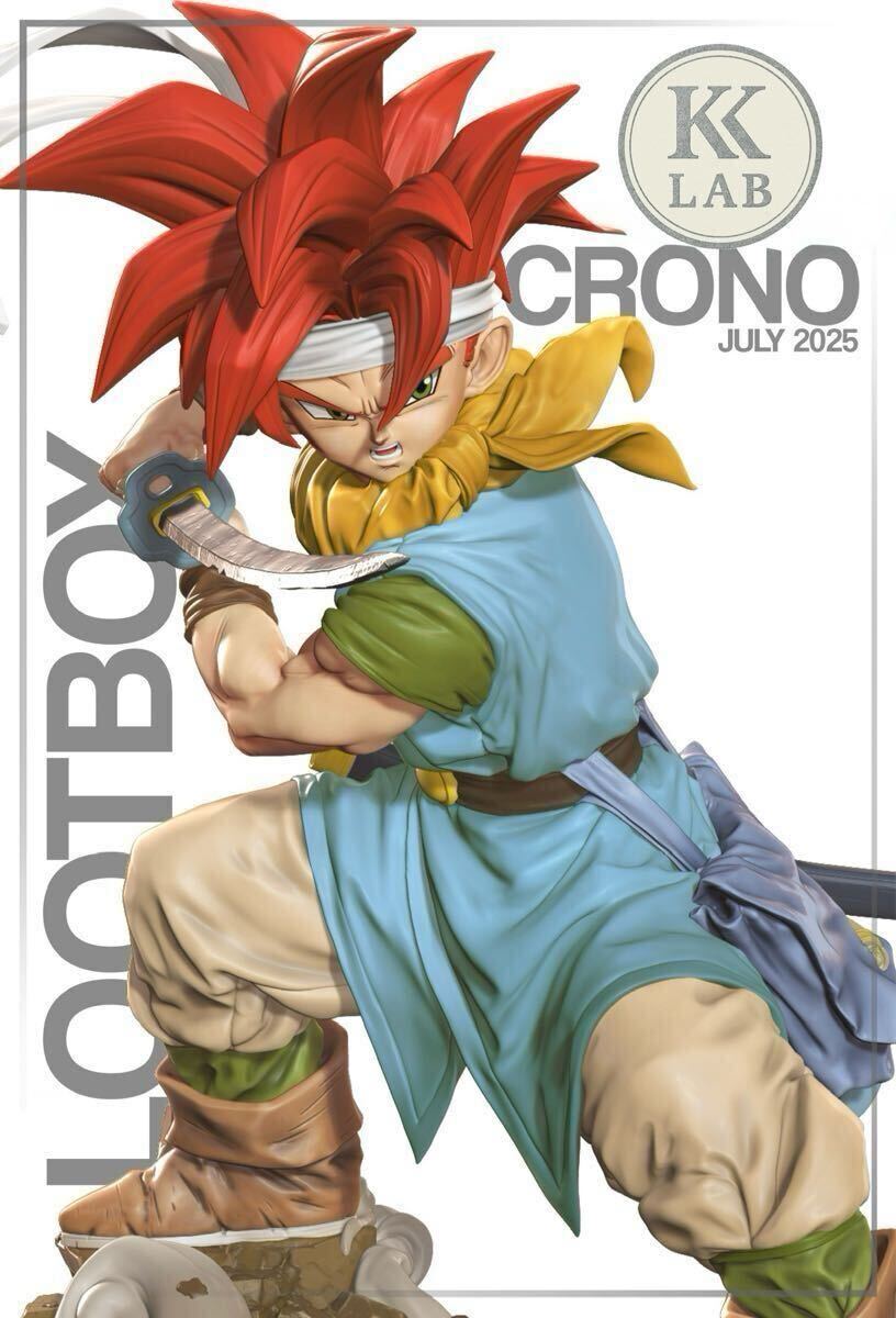 クロノ・トリガー クロノ ガレージキット ガレキ フィギュア 未塗装未