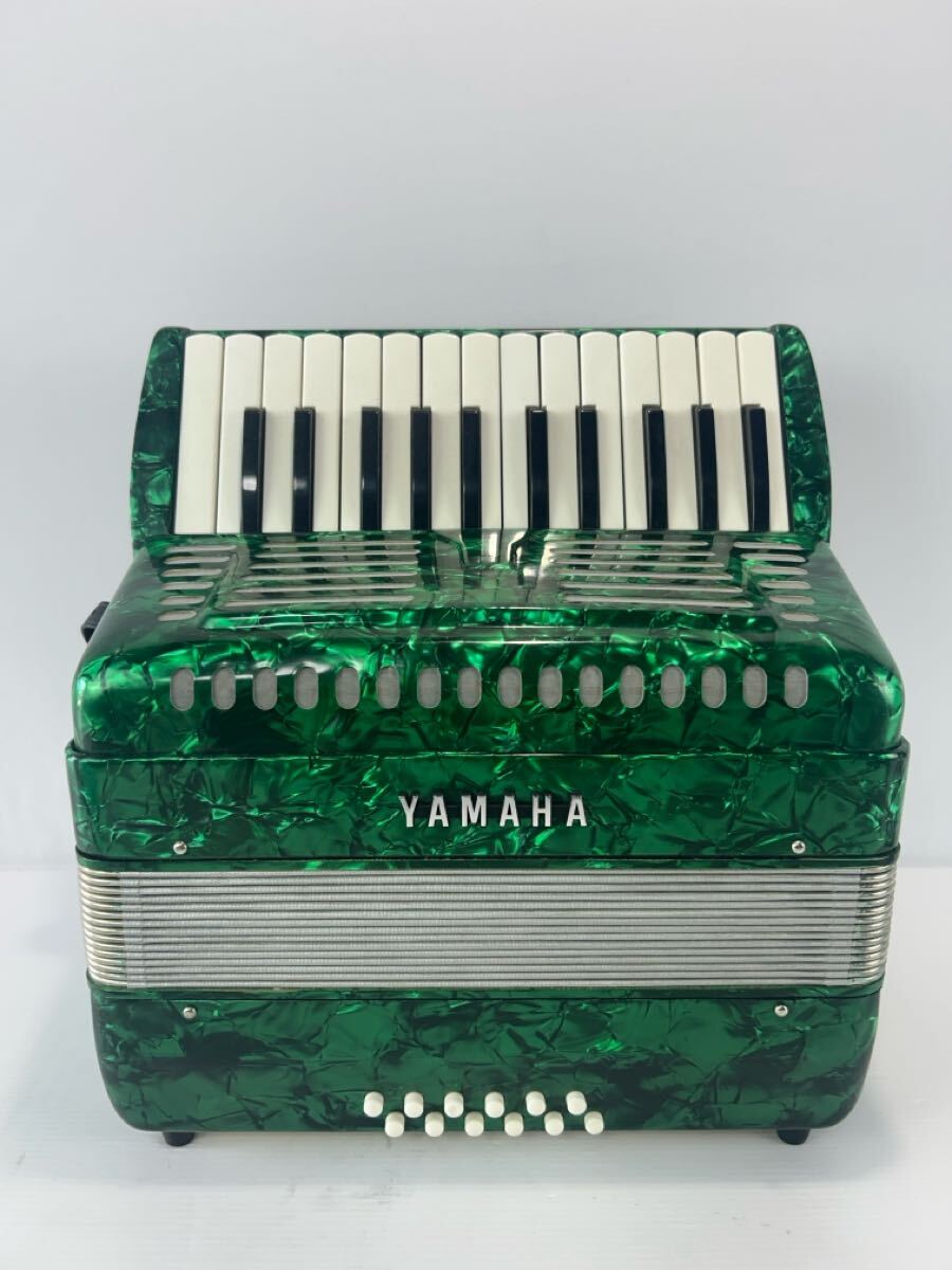 Yahoo!オークション - ヤマハ YAMAHA アコーディオン 鍵盤楽器 楽器 緑