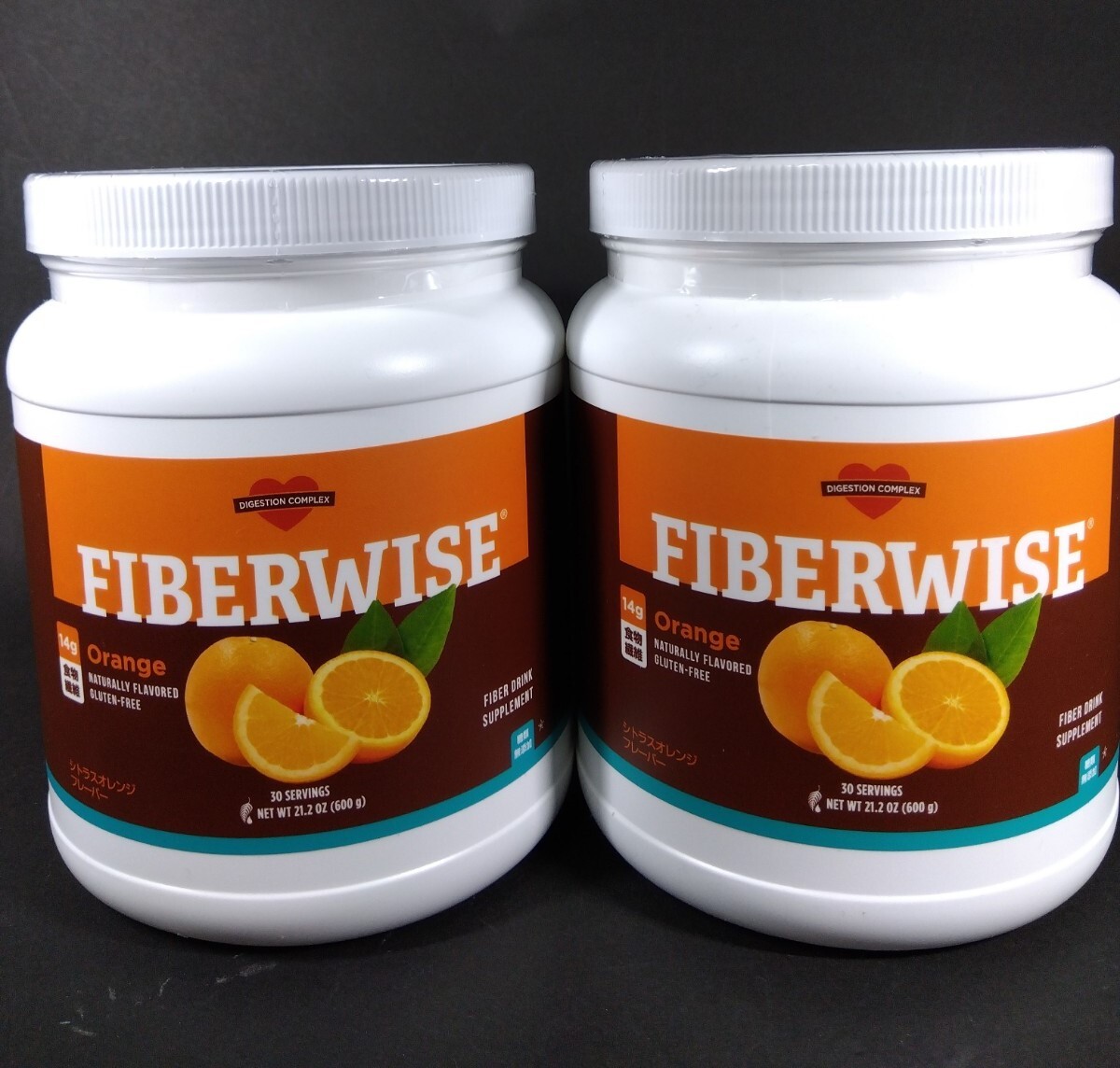 FIBERWISE オレンジ メラルーカ 糖類無添加 2点セット Amazon.co.jp
