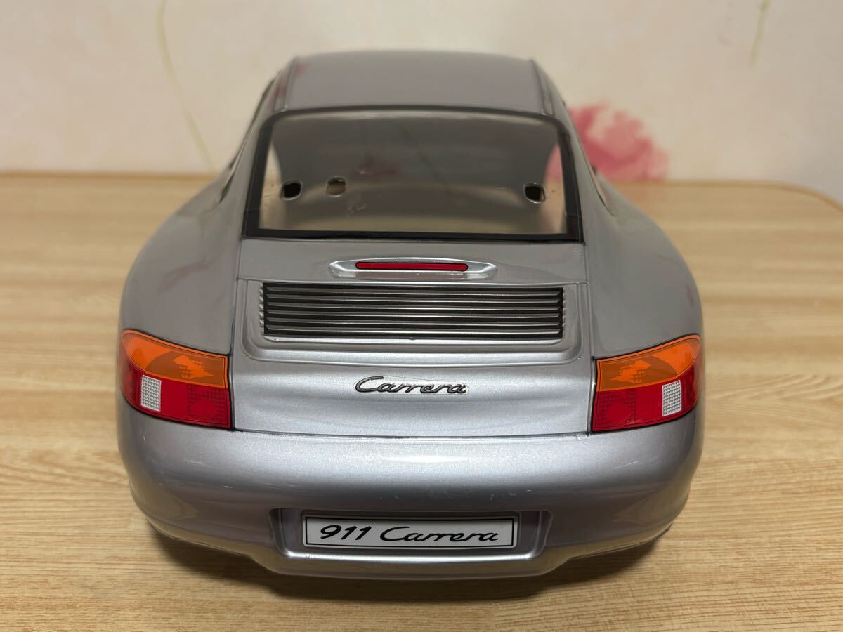 送料無料 1/10 タミヤ ポルシェ 911 カレラ シルバー 未走行 ラジコン