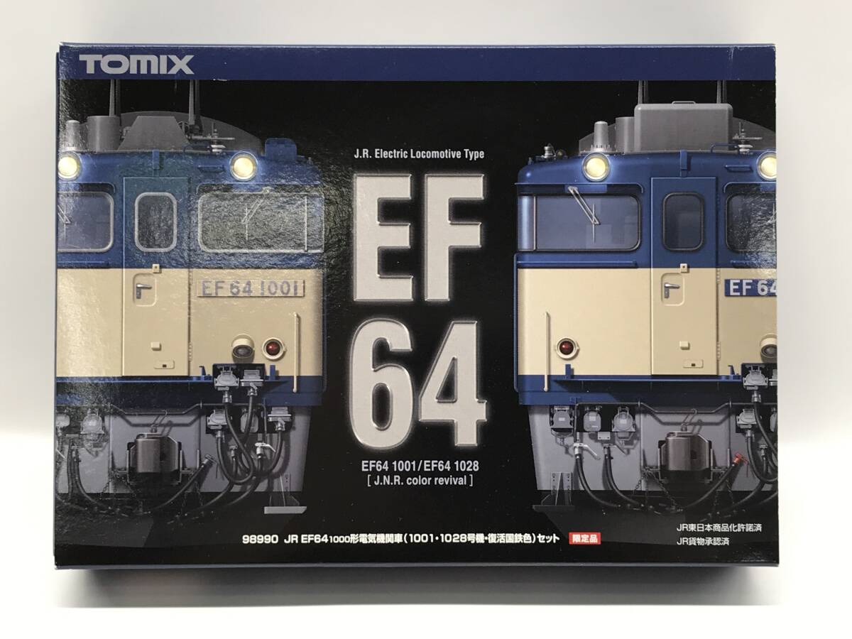2両セット TOMIX EF64 1001・1028 98990 TOMIX 98990 EF64 1001 1028 2