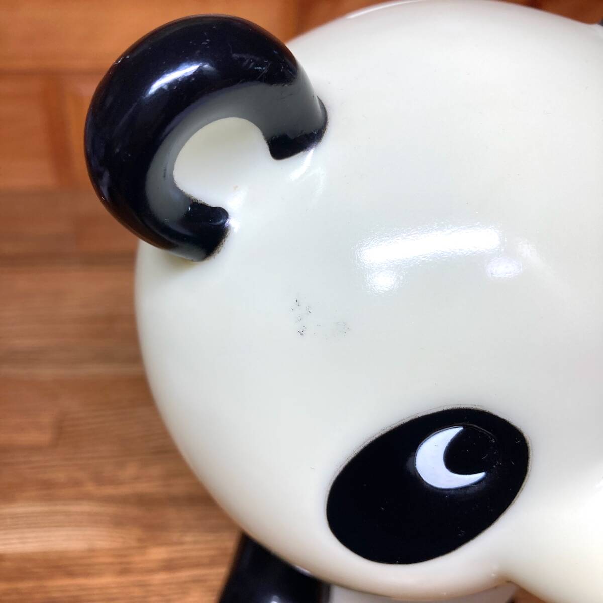 即決 送料無料 非売品 20cm ニーハオ シンシン ソフビ フィギュア 貯金