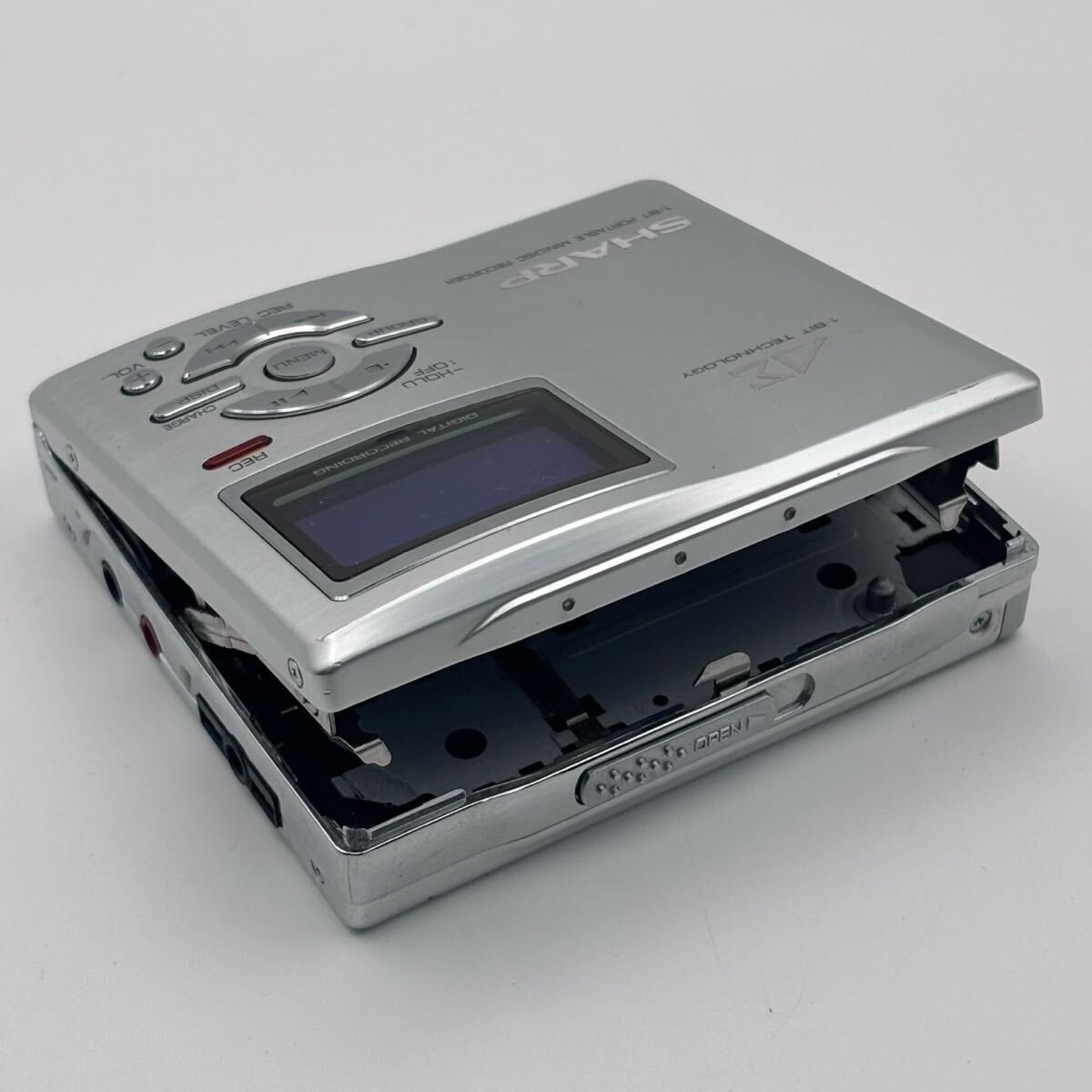 アウトレット 【動作品】 SHARP MD-DR7 シルバー シャープ MD