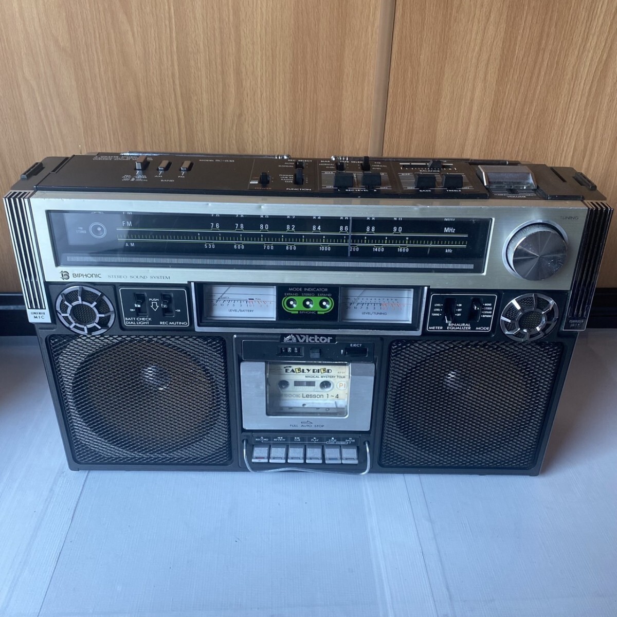 Victor ビクター RC-838 テープレコーダー ラジカセ 【公式通販】