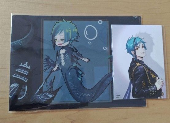 ツイステ展ポップアップ ポートレイトクリアファイルブレイジング