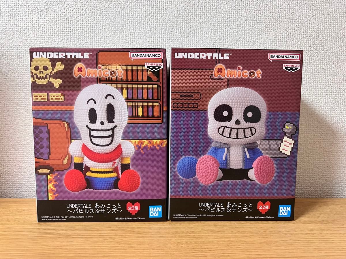 UNDERTALE アンダーテール あみこっと サンズ&パピルス フィギュア