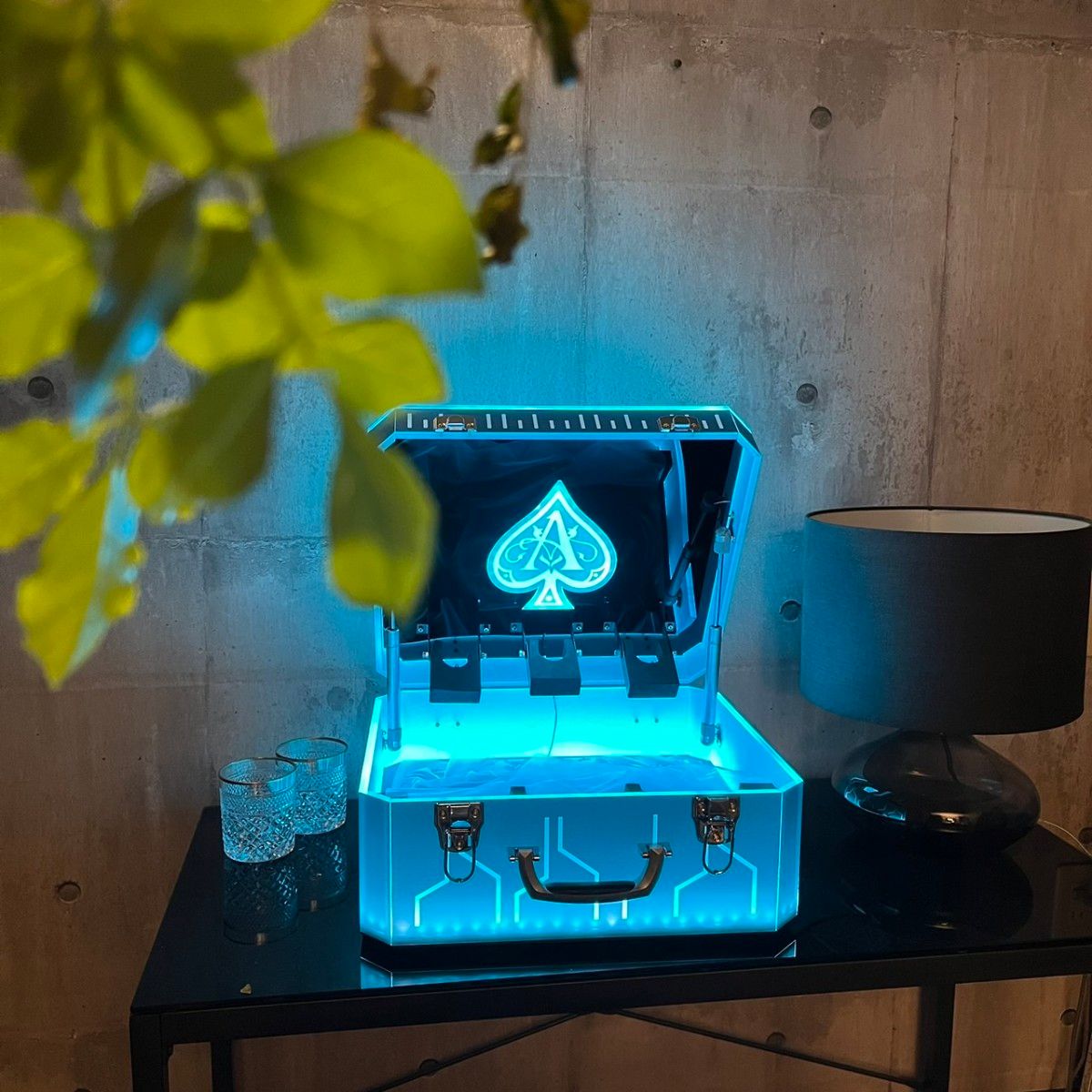 ボトルケース LED アルマンド アタッシュケース ディスプレイ