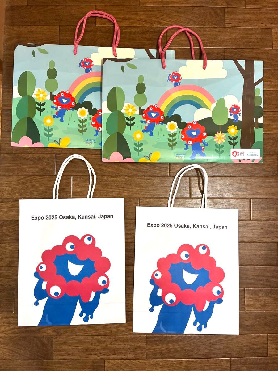 大阪関西万博 EXPO2025 ミャクミャク 紙袋 ショッパー まとめて｜Yahoo
