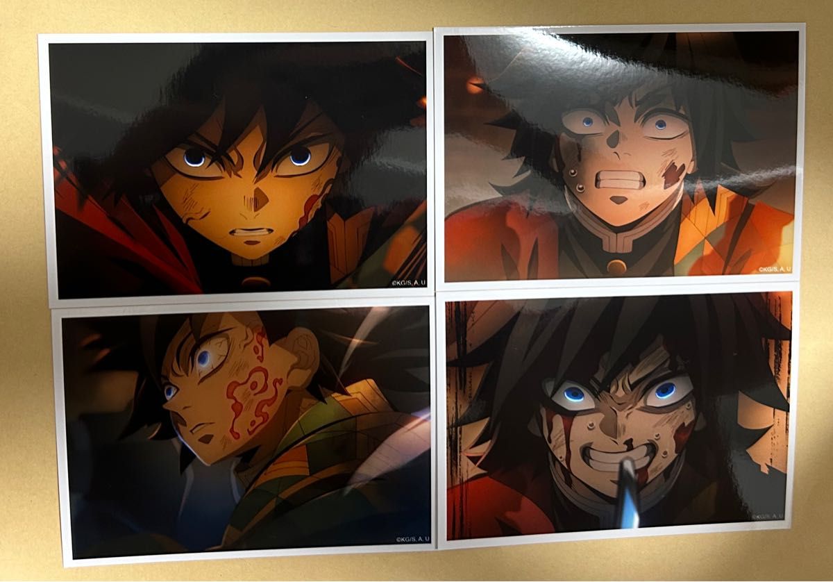 鬼滅の刃 ufotable cafe 場面写ブロマイドくじ 1話冨岡義勇 希少 鬼滅