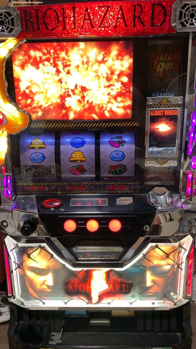 要説明】学園黙示録パチスロ実機イヤホン使用クイック電源付き｜Yahoo