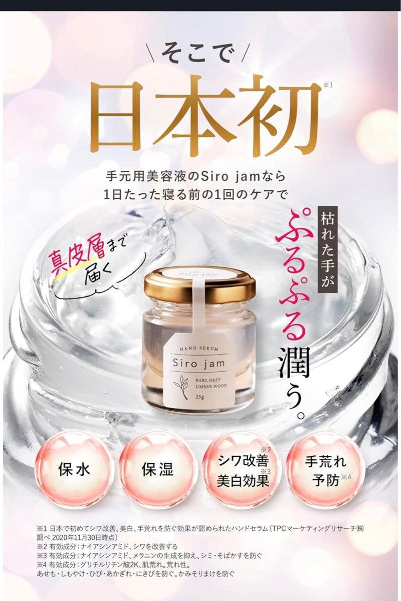 シロジャム アールグレイ・ザクロ 2種セット 各25g スパチュラ付き