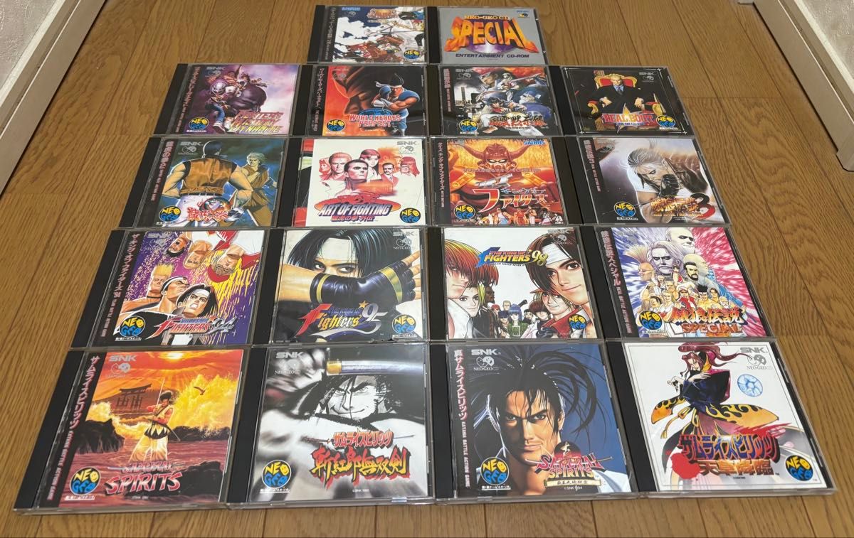 SNK ネオジオCDソフト 18枚セット NEOGEO｜Yahoo!フリマ（旧PayPayフリマ）