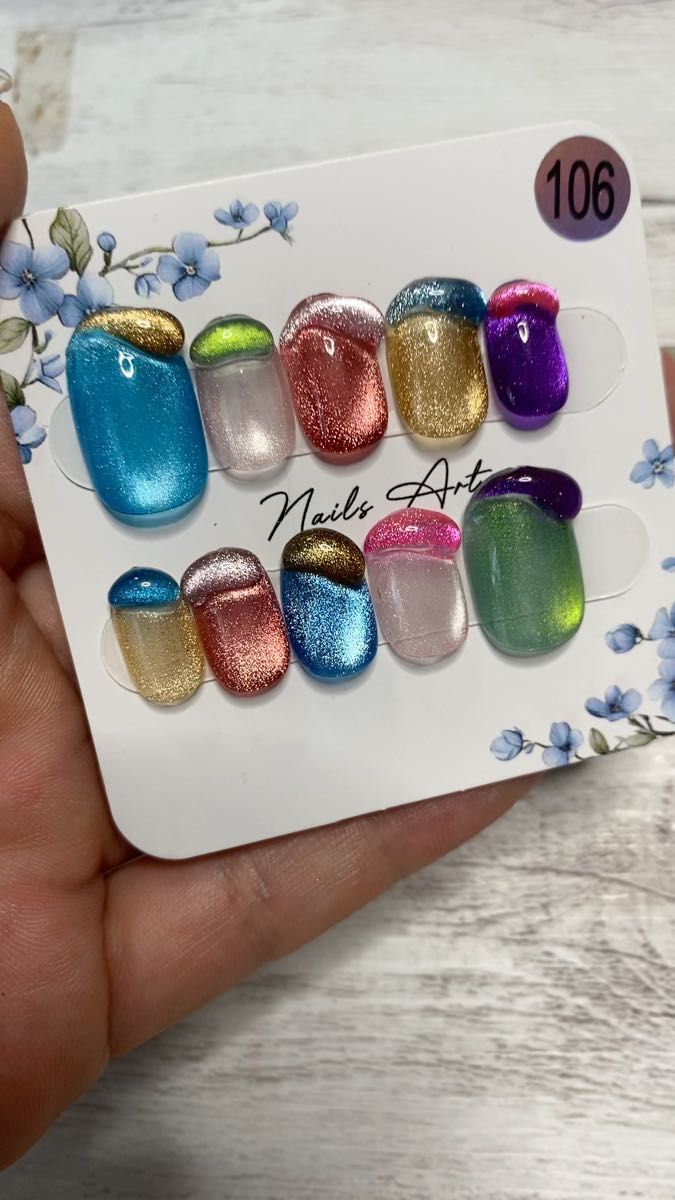 最安 jelly magnet ネイルカラー マルチカラー d enoi エノイ