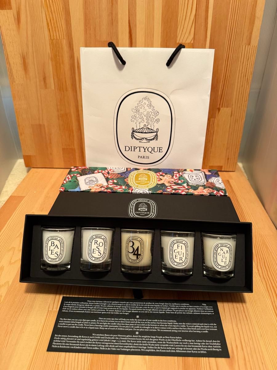 早い者勝ち DIPTYQUE ディプティック ミニキャンドル 5個セット ギフト
