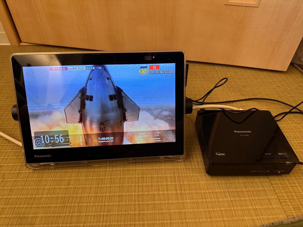Panasonic パナソニック ポータブルテレビ アプリ付 UN-10N10D｜Yahoo