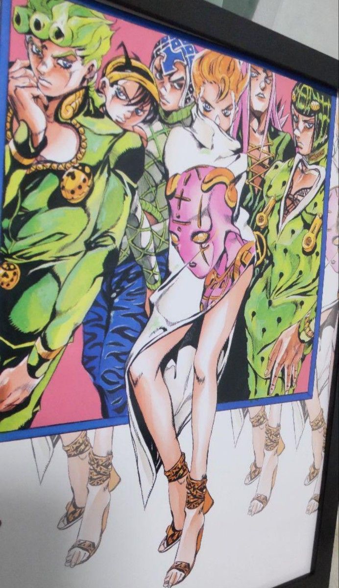 508】 ジョジョの奇妙な冒険 5部 ブチャラティ・トリッシュ＆ 護衛