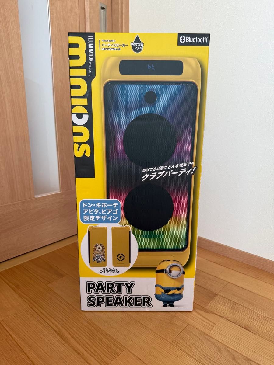 新品未開封】ドンキ限定 MINION ミニオン パーティスピーカー｜Yahoo