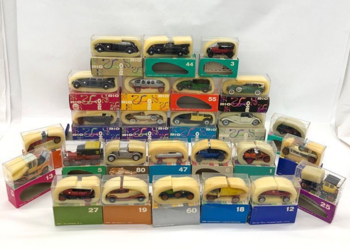 希少】RIO リオ ミニカー ヴィンテージ 大量 まとめ 箱付 26台｜Yahoo
