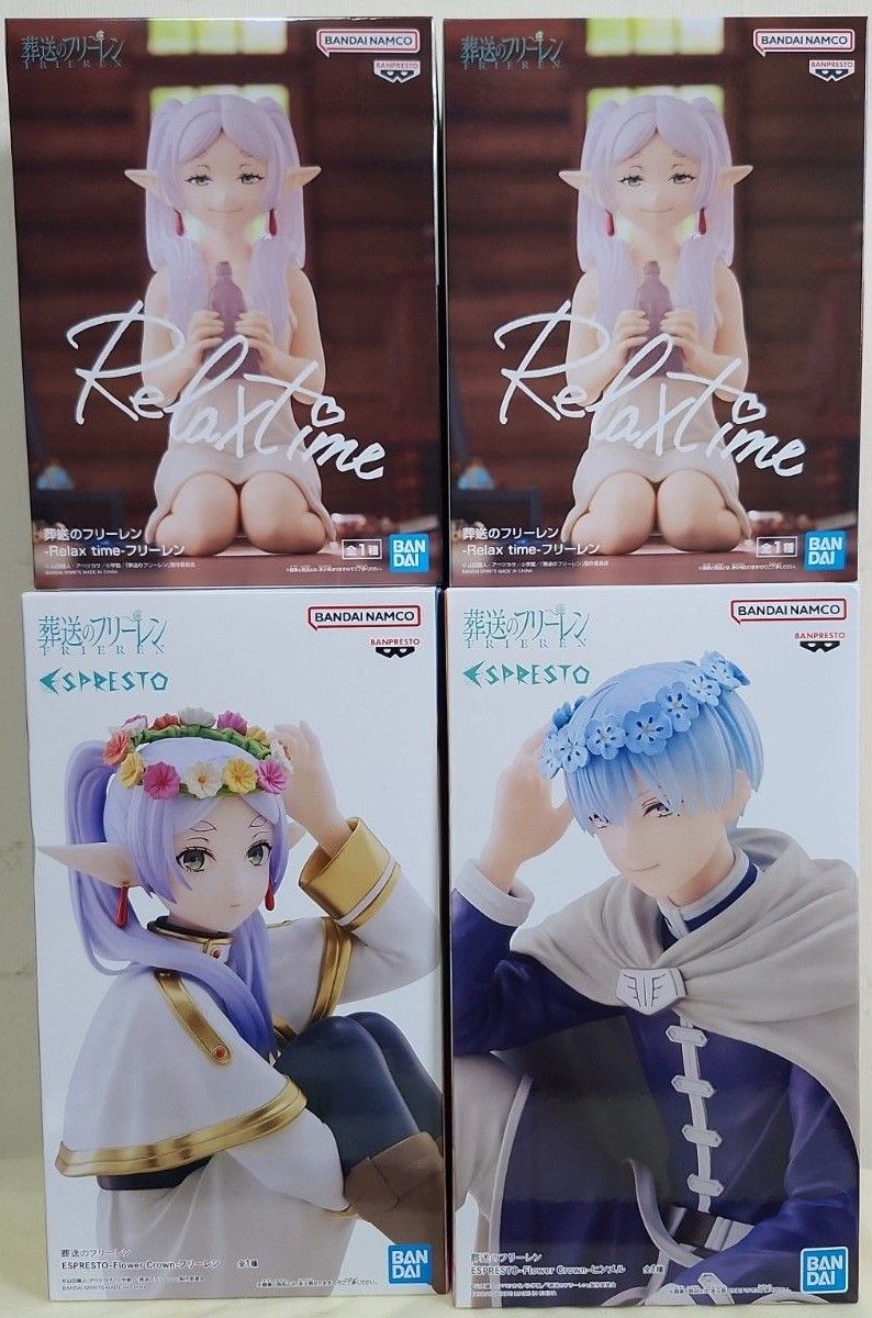 新品未開封 葬送のフリーレン ESPRESTO-Flower フリーレン ヒンメル