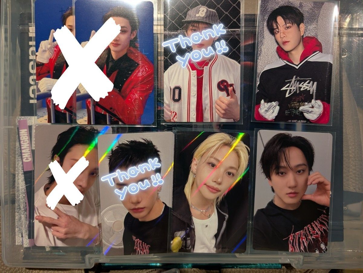 straykids karma スキズ HMV 特典 コンプ ホログラム ×3 straykids