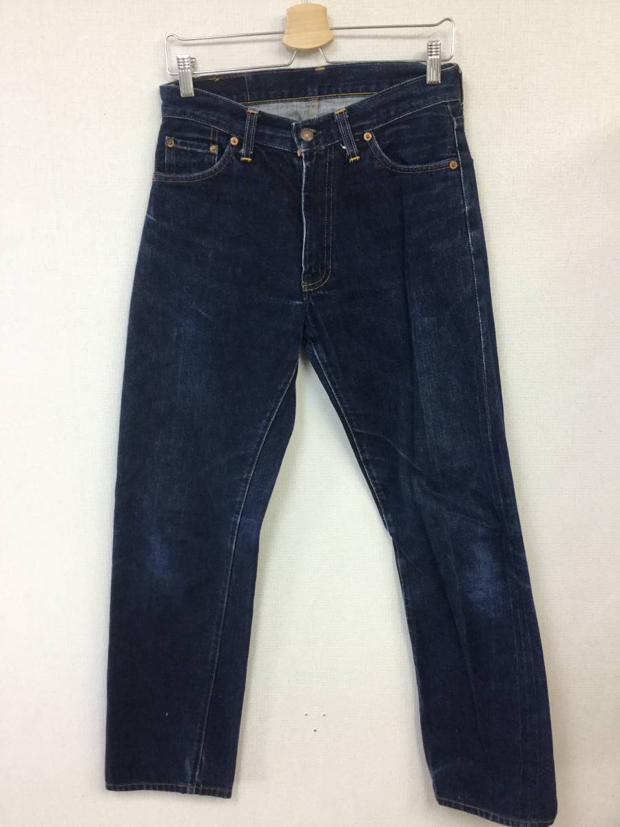 90s USA製 リーバイス 551ZXX ジッパーフライ デニムパンツ 濃紺 W30