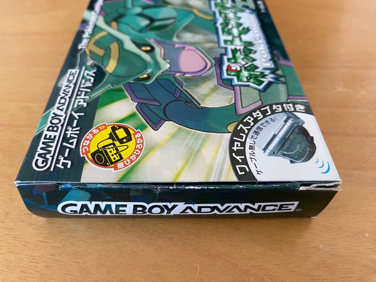 ソフト無し】ポケットモンスター エメラルド ワイヤレスアダプタ付き