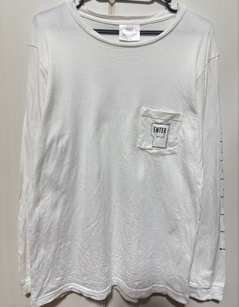 TravisJapan ライブ グッズ ロングTシャツ 白 ホワイト エンターセブン