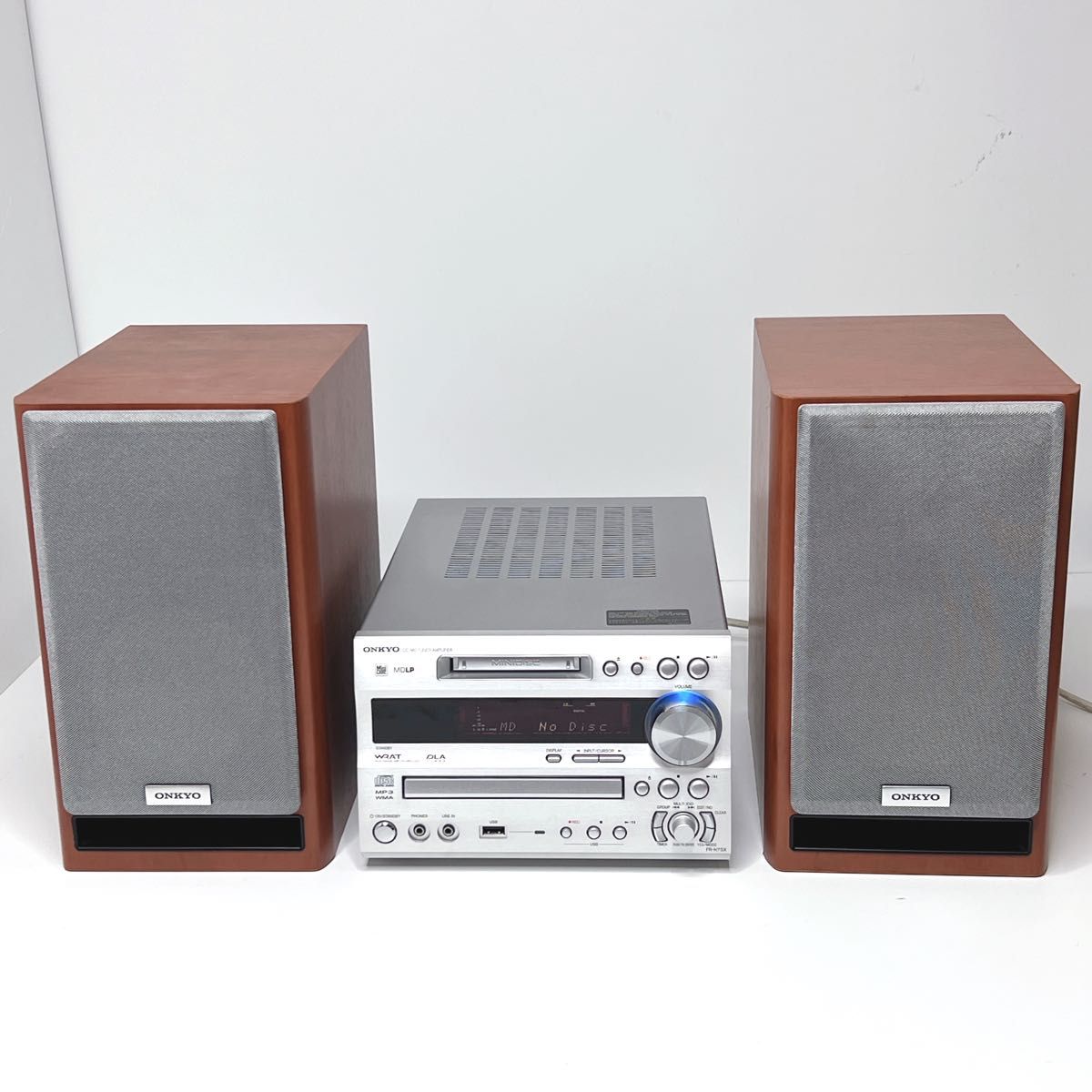 極美品】 ONKYO FR-N7SX D-N7SX スピーカーセット オンキョー CD MD