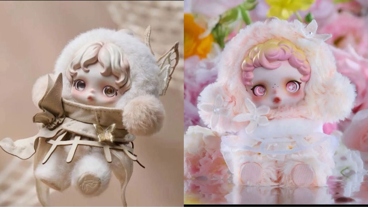 SKULLPANDA 上海POP UP 限定ぬいぐるみとPOPMART SKULLPANDA