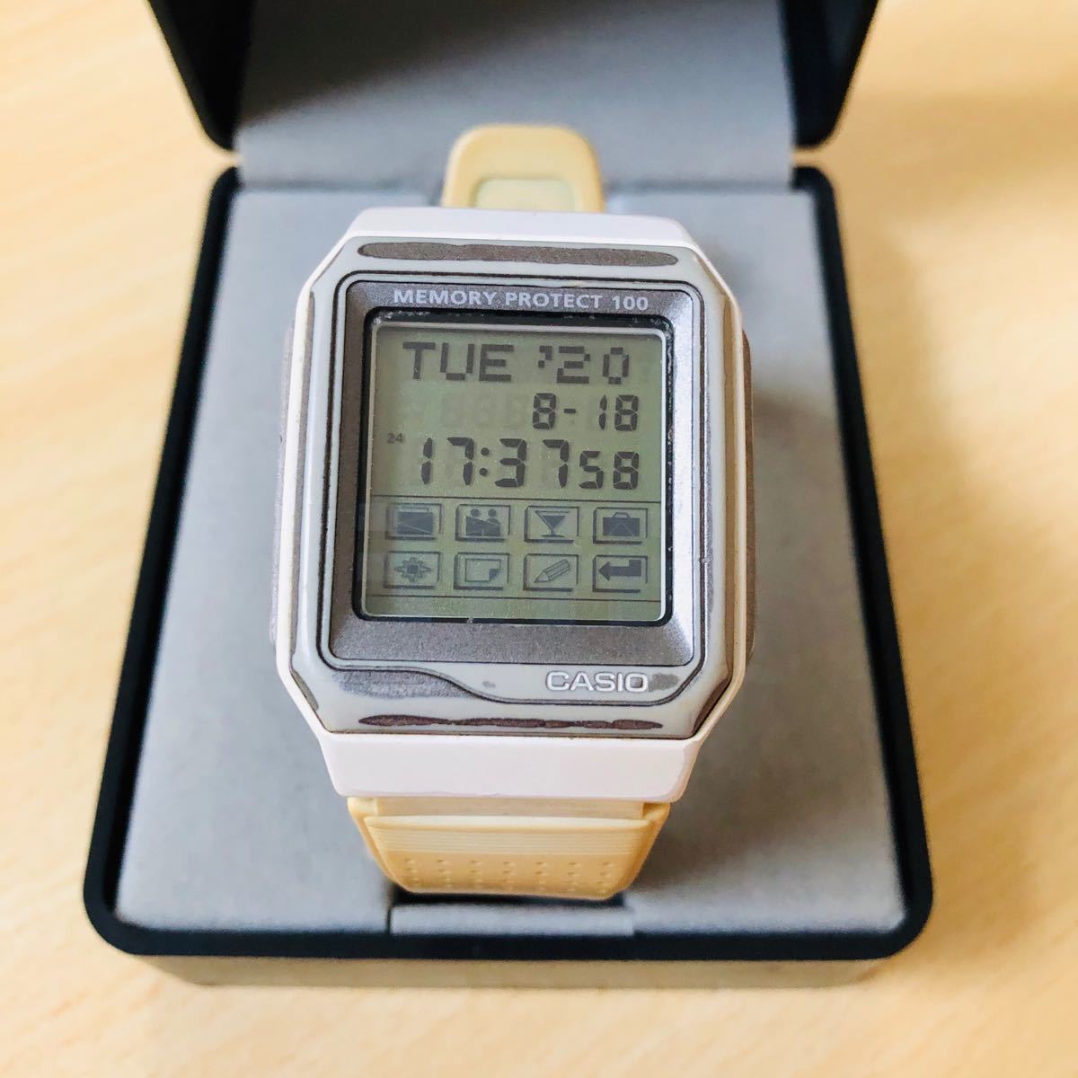 CASIO カシオ 腕時計 データバンクVDB-101 タッチパネル 電池交換済