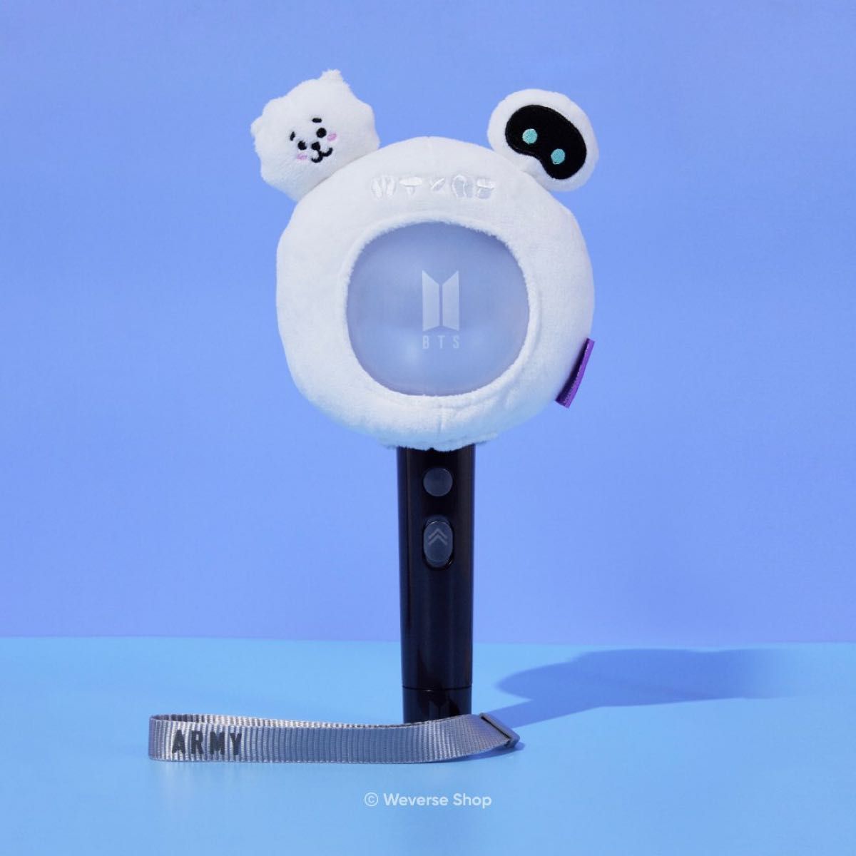 BTS JIN ジン wootteo × RJ アミボム カバー official light stick
