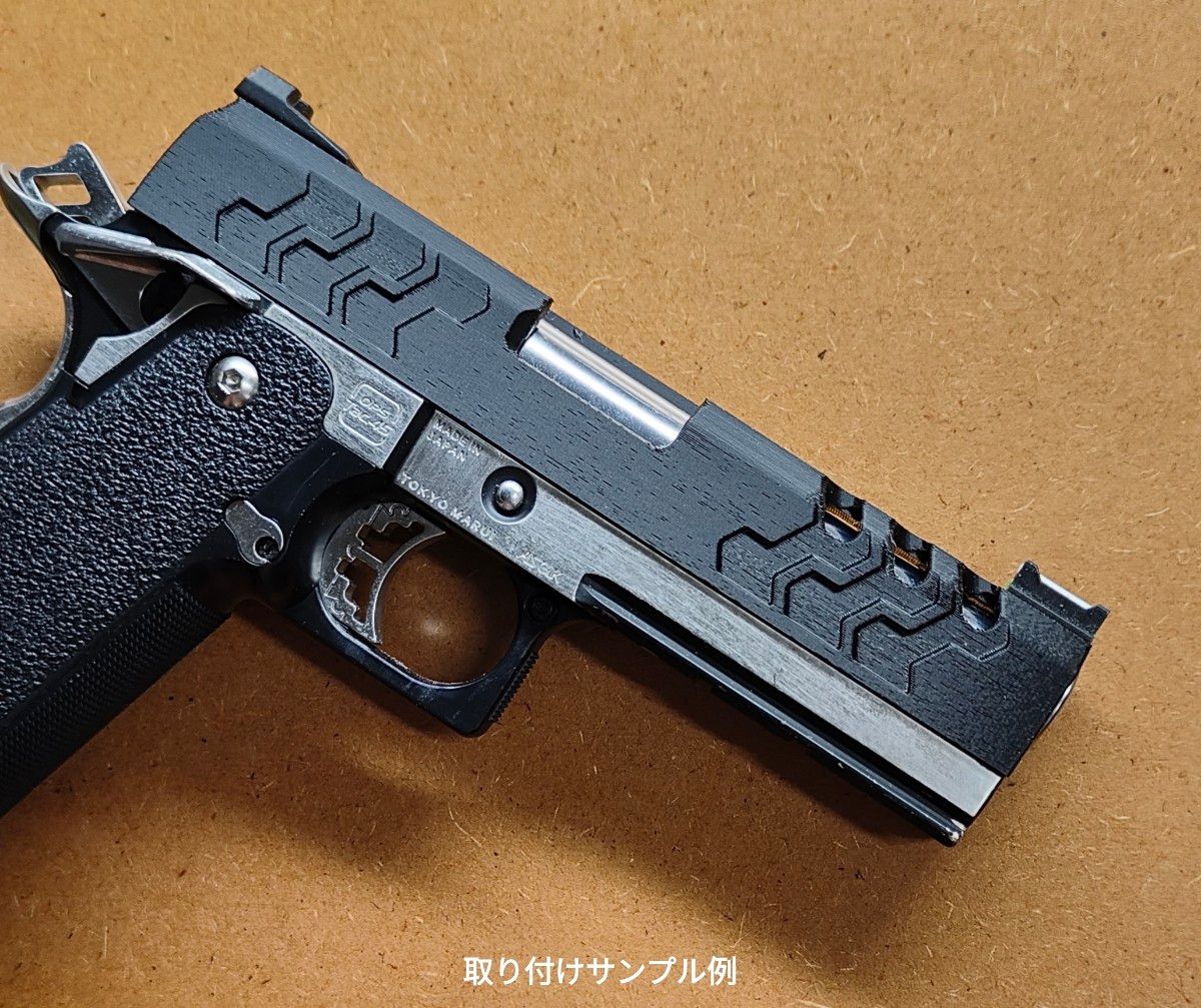 Kimberカスタムスライドのみ ハイキャパ4 3専用ABS樹脂製｜Yahoo