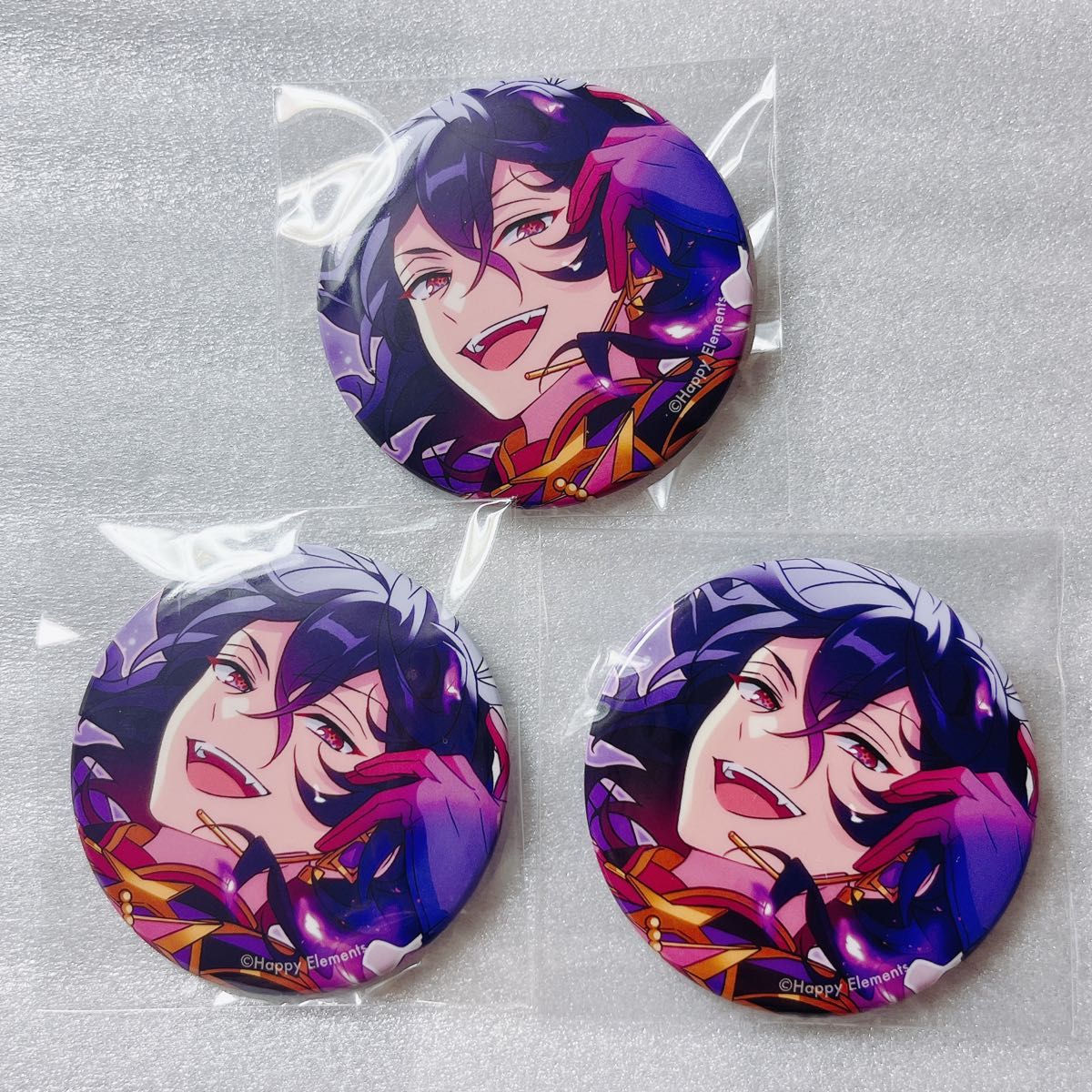 あんスタ 朔間零 応援缶バッジ 5個セット あんスタ 朔間零 応援缶