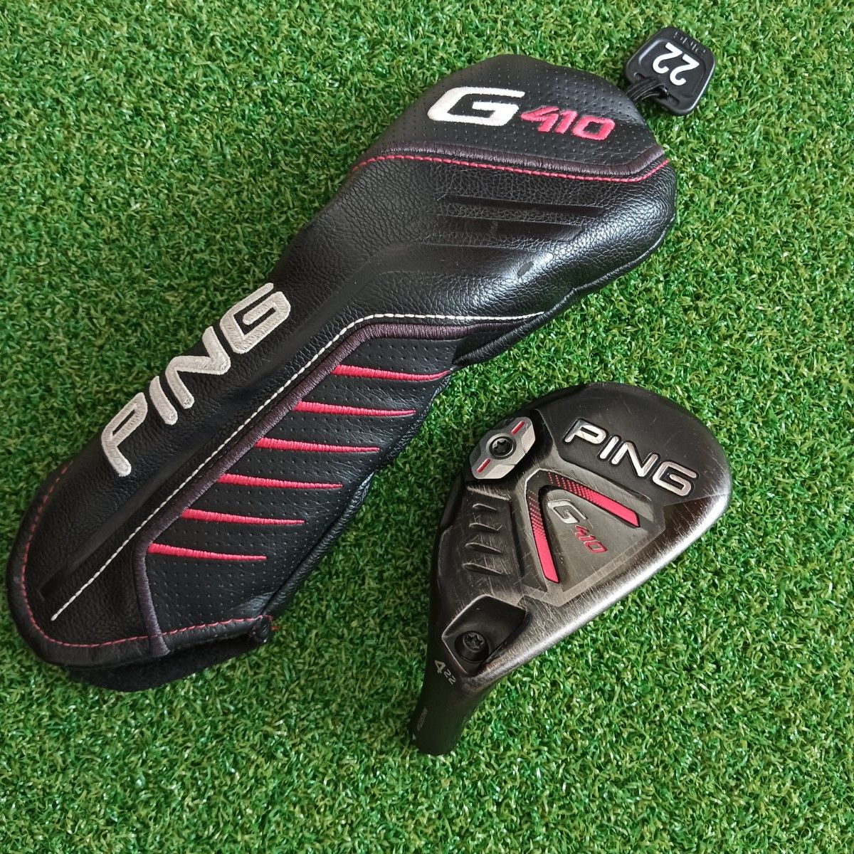 PING G410 4u ユーティリティ ヘッドのみ ヘッドカバー付き 22