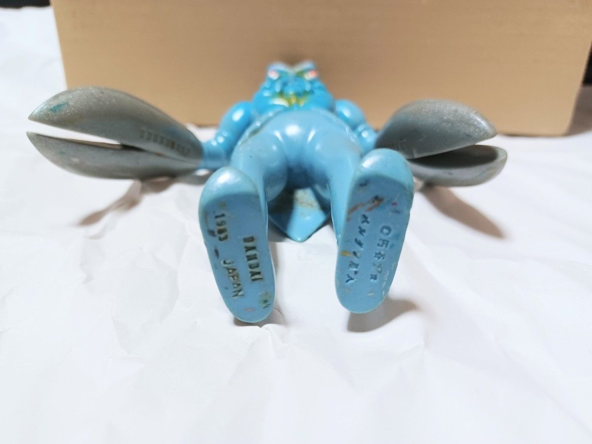 1983年 日本製 バルタン星人 全長16cm 初期ソフビ フィギュア ウルトラ