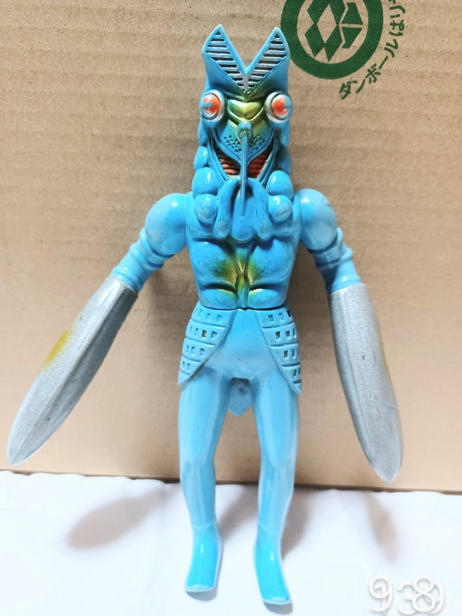 1983年 日本製 バルタン星人 全長16cm 初期ソフビ フィギュア ウルトラ