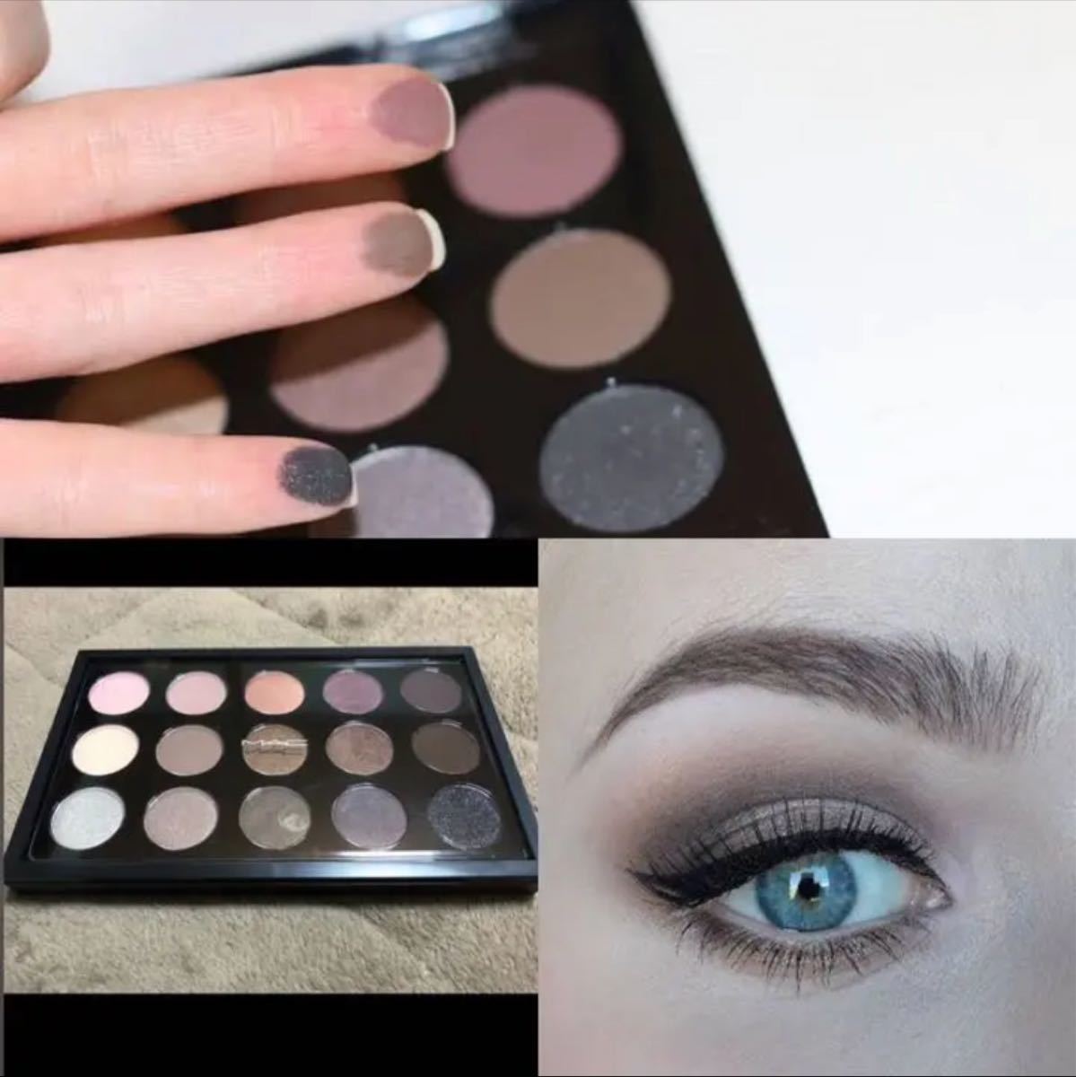 mac アイシャドウ パレット 15色 クールニュートラル スモールアイ